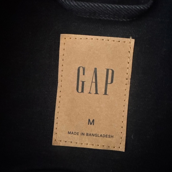 GAP Black Denim Jacket - Picture 4 of 5